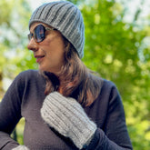 Winter Cap & Gloves (Grey)
